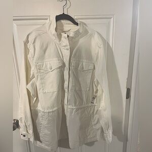 Creamy White Spring/Summer weight Jacket by Style & Co (3X = 22W/24W)